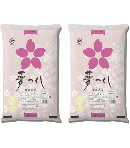 Amazon.co.jp: 藤食糧 研ぐお米 福岡県産夢つくし 25kg(5kg×5袋