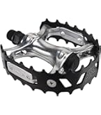 CRUPI フラットペダル ベアトラップ型アルミ シルバー CRUPI フラットペダル ベアトラップ型アルミ シルバー MKS* XC