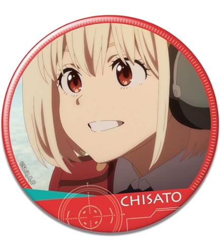 Amazon | リコリス・リコイル 缶バッジ 井ノ上たきな J KBAN-L001-m19