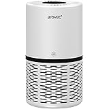 AROVEC Smart True HEPA Air Purifier, Air Quality Sensor, 4-layer Filtration System, Air Cleaner, Allergens, Smoke, Odours, Pe