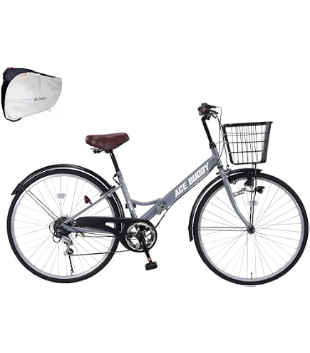 Amazon | サイクルスポット フルート27HD ママチャリ シティ 自転車 27