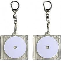 Amazon.co.jp: [ctunk] ミニCDキーホルダー NFC機能付き 音楽