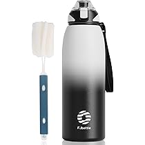 Amazon | FJbottle 水筒 1.5リットル 真空断熱 ワンタッチ スポーツ