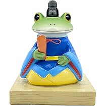 Amazon.co.jp: ダイカイ コポー ミドル 鯉のぼりに乗るカエル9