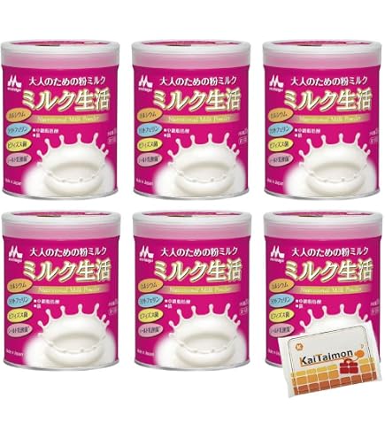 Amazon.co.jp: 森永乳業 大人のための粉ミルク ミルク生活 300g × 2缶