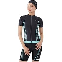 Amazon.co.jp: [フィラ] フィットネス水着 袖付き ジップ