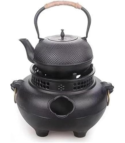 Amazon｜ヤマキ電器 茶道具 風炉 電熱風炉 黒 (紅鉢型) 強弱切替