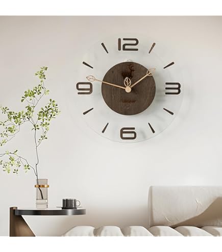 Amazon.co.jp: イタリア陶器風レモン壁掛け時計 C8029