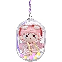 Amazon | seimeinoki ぬいぐるみ ポーチ 20cm 透明 バッグ