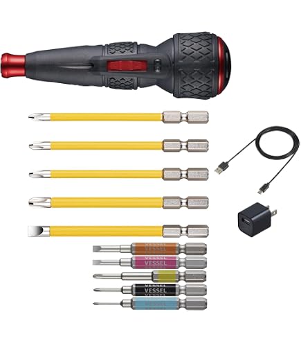 ベッセル 電ドラボール Amazon | ベッセル(VESSEL) 電ドラ2 電動 ボールグリップ ドライバー