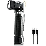 NICRON Flashlights,Rechargeable Magnetic Flashlight Super Bright 1000 lumens 6 Modes led Flashlight for Camping,Garage Work, 