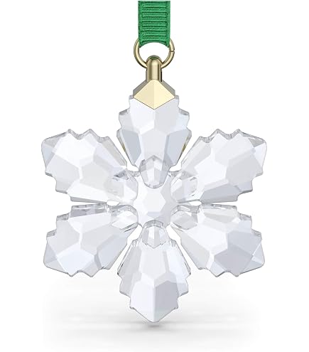 Amazon.co.jp: Swarovski Crystals Ball Ornament - Gold-Tone Metal