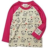 【秋冬春対応】 GARACH(ギャラッチ) 天竺総柄パンダ長袖Tシャツ 90cm /Pk NO.AH-1631408