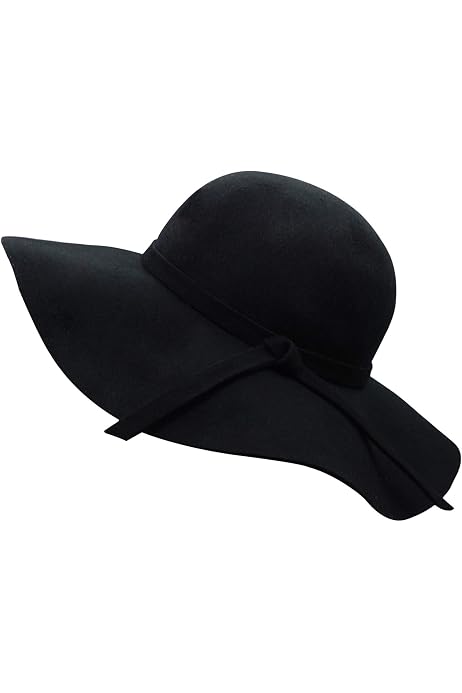 Lanzom Women Lady Retro Wide Brim Large 
