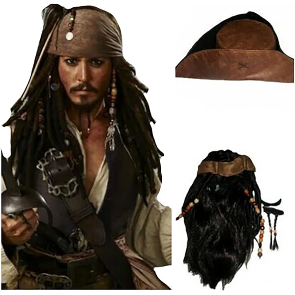 Amazon.co.jp: ジャック・スパロウ コスプレウィッグ : ホビー