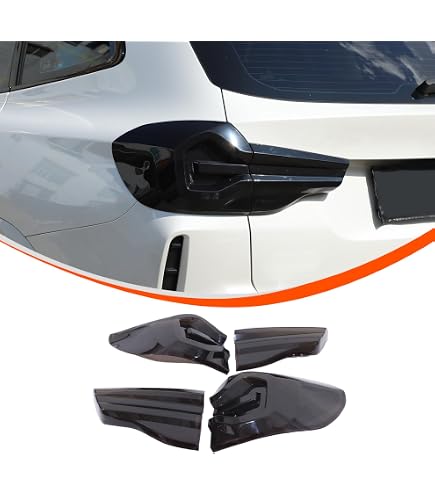 Pre LCI To LCI BMW E91 3 Series Rear Tail Light Tint Film (Red), 2005-2009, UK Made