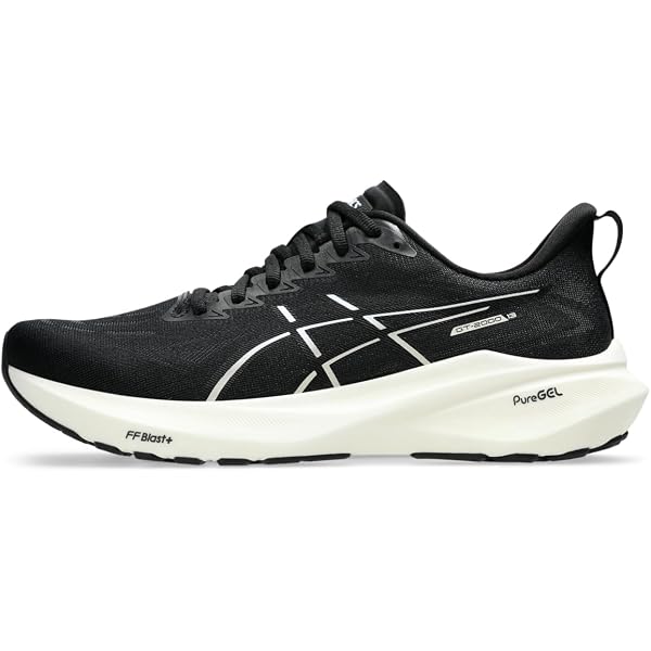 Amazon | ASICS メンズ GT-2000 14 ランニングシューズ, ブラック 