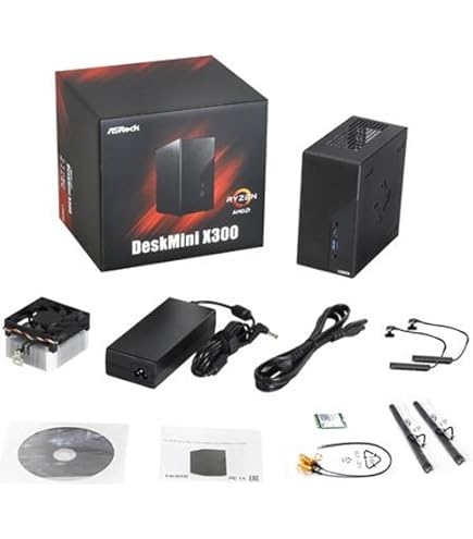 ASROCK製ミニPC、ベアボーンキット DeskMini H310 デスク広々！超コンパクトPC Asrock Desk Mini H310：ローコスト