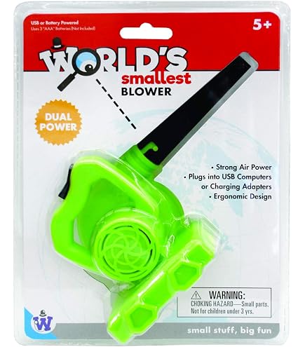 新品未使用 ブロワー USB給電 輸入雑貨 世界一小さい Amazon.co.jp: Funtime Gifts世界最小のダストブロワー : DIY・工具