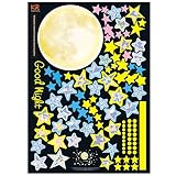 ウォールステッカー 星 [星 月] おしゃれ 壁紙シール ウォールシール はがせる DIY 壁紙 シール