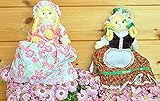 布絵本　布人形　変身人形　フリップオーバードール金髪の女の子と3匹のくま(ゴルディロックス)&ヘンゼルとグレーテル　ギフトセットお話の世界2個組み