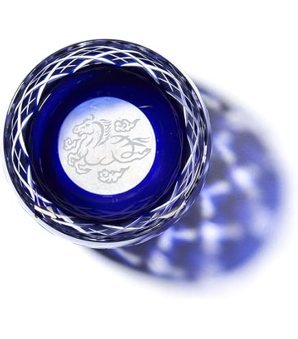 Amazon.co.jp: 薩摩切子 切子 カメイガラス 薩摩切子 硝子 おちょこ お