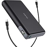 llano モバイルバッテリー 30000mAh 100W 大容量 急速充電 モバイルバッテリー (USB-A+USB-C/2台同時充電/LED数字表示/パススルー機能付)【PD3.0/QC4.0/100W USB-Cケーブル付/PSE認証済】Mac