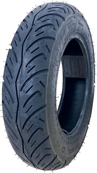 バイク用タイヤ D-PLUS 100/90-10 56J TL コスパ最強 リード 100 スペイシー100 ジョーカー50 ジョーカー90 アドレスV125/G/S 適合 チューブレスタイヤ - 1