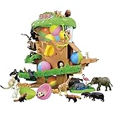 タカラトミー 『 アニア どうぶつあつまれ! ガチャっとコロコロツリー 』 動物 恐竜 リアル 動く フィギュア おもちゃ 3歳以上 玩具安全基準合格 STマーク認証 ANIA TAKARA TOMY