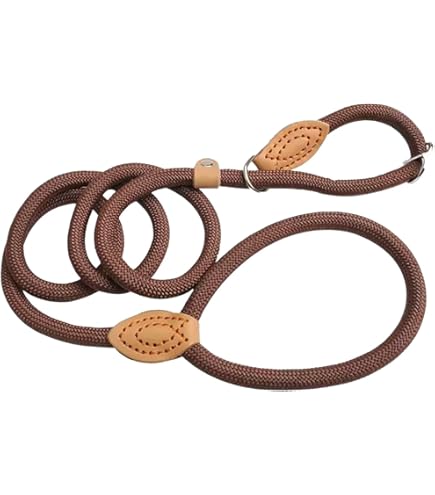 Amazon | リード滑り止めワイヤー制御リード、快適で強力なロープ滑り