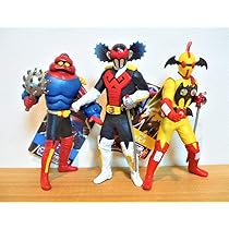 Amazon.co.jp: ソフビ魂 アクマイザー3 ザビタン イビル ガブラ 3体  