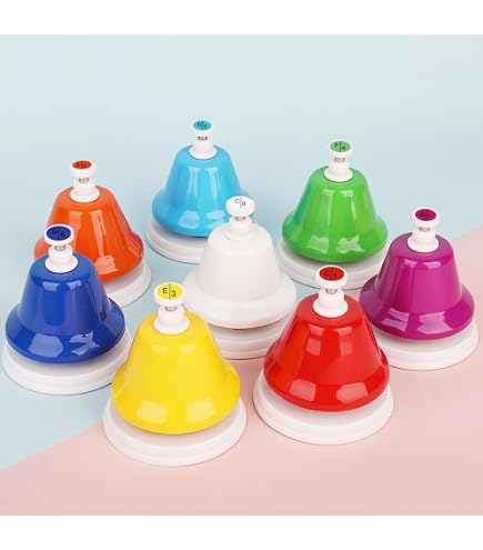 Amazon | スズキ ミュージックベル ハンドベル 8音セット ハンドタイプ
