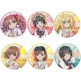とある科学の超電磁砲 缶バッジ ブローチ バッジ ６個セット アニメ 萌え グッズ 御坂 美琴 白井 黒子 初春饰利 佐天 涙子 食蜂 操祈 カワイイ 飾り物 キャラ バッグ飾り 丸型 バッジ オシャレ 非公式