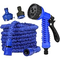 Amazon | 大人スタイルナビ散水ホース3倍伸びるホース7パターン
