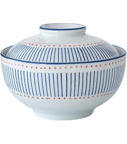 Amazon.co.jp: 雑煮椀 ラン 蓋丼 お椀 蓋付き 食器 [ 12.5 x 9cm 350ml