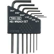 TH　2セット Amazon | ENGINEER エンジニア 六角レンチセット インチサイズ 7