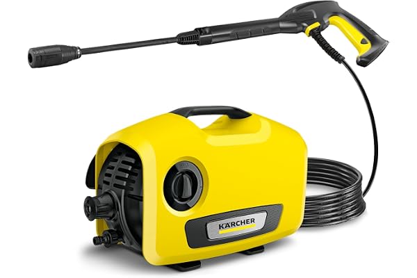 【Amazon.co.jp限定】ケルヒャー(Karcher) 高圧洗浄機 K2サイレントBC 静音機能 軽量 小型 コンパクト収納 簡単接続 洗車 泥 花粉除去効果 黄砂 (50/60Hz) 1.600-924.0