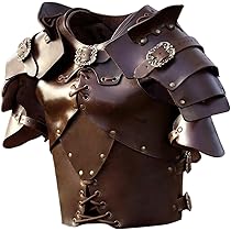 Amazon.co.jp: ボディアーマーバイキング戦士 Pu レザーコスプレ