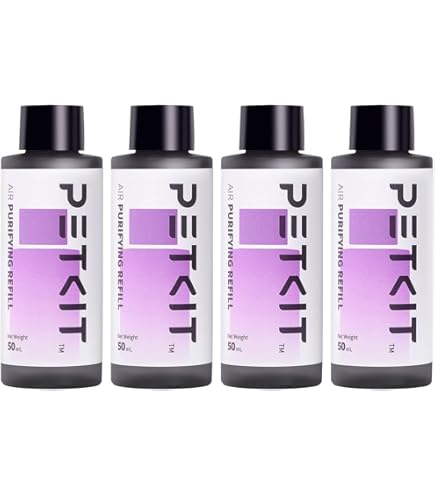 Amazon.co.jp: PETKIT 自動トイレ 交換用 (清浄液4本) : ペット用品