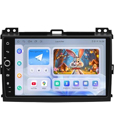 thumbnail image 2 of Hodozzy Android Car Stereo For Suzuki Swift 2011-2015 Radio Wireless Carplay Android Auto 9 Inch Touchscreen Bluetooth Hifi GPS Navigation Wifi FM RDS Radio, Camera Car Screen For Suzuki Swift 2 of 13