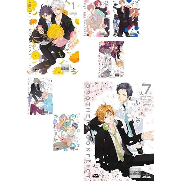 未開封多数 DVD BROTHERS CONFLICT 初回限定版 全7巻セット 未開封多数 DVD BROTHERS CONFLICT 初回限定版 全7巻セット