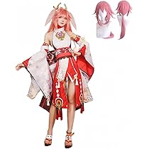 原神　八重神子　コスプレ衣服 八重神子(やえみこ) / 八重桜 コスプレ衣装 『原神(げんしん