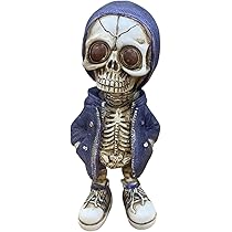 骸骨キャラクター フィギュア　当時物 楽天市場】ミニチュア骸骨の置物 スカル置物 頭蓋骨 髑髏 骸骨