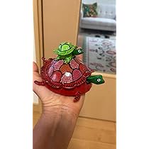Amazon.co.jp: メキシコの民芸品 亀ののアレブリへ、頭が風で