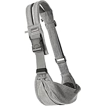 GOOSEKET ブラック ウエストバッグ Amazon.co.jp: 【グスケット365抱っこ紐】2WAY セカンド抱っこ