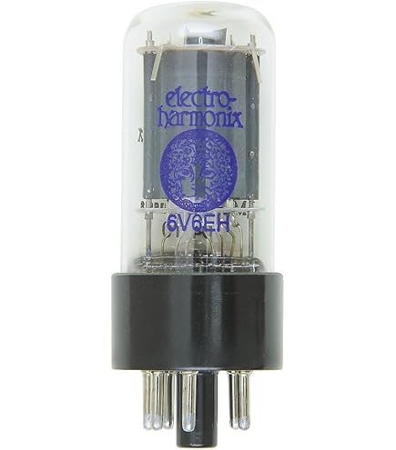 Amazon.co.jp: Electro-Harmonix 6L6GC 真空管 マッチしたクワッド