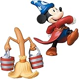 UDF ウルトラディテールフィギュア No.690 Disney シリーズ10 MICKEY MOUSE & BROOM ミッキーマウス & ブルーム 全高約68/65mm ノンスケール 塗装済み 完成品 フィギュア