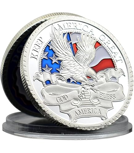 Amazon.co.jp: ドナルド・トランプ記念コインメタルメダル 第47代