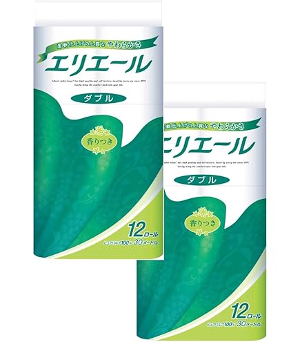エリエール トイレットペーパー パルプ100% ダブル 30m エリエール トイレットペーパー パルプ100% ダブル 30m