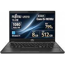 Amazon.co.jp: 【整備済み品】 富士通ノートパソコン 軽量798g